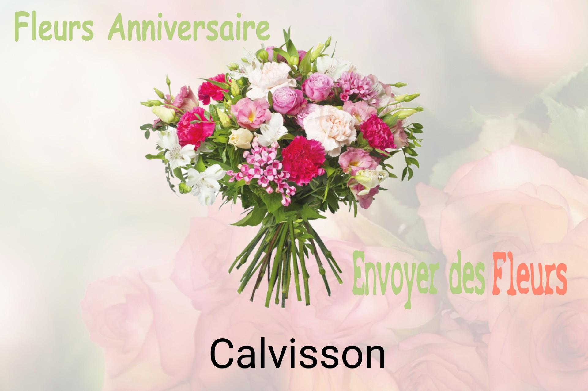 Bouquet de fleurs d’anniversaire livré à Calvisson