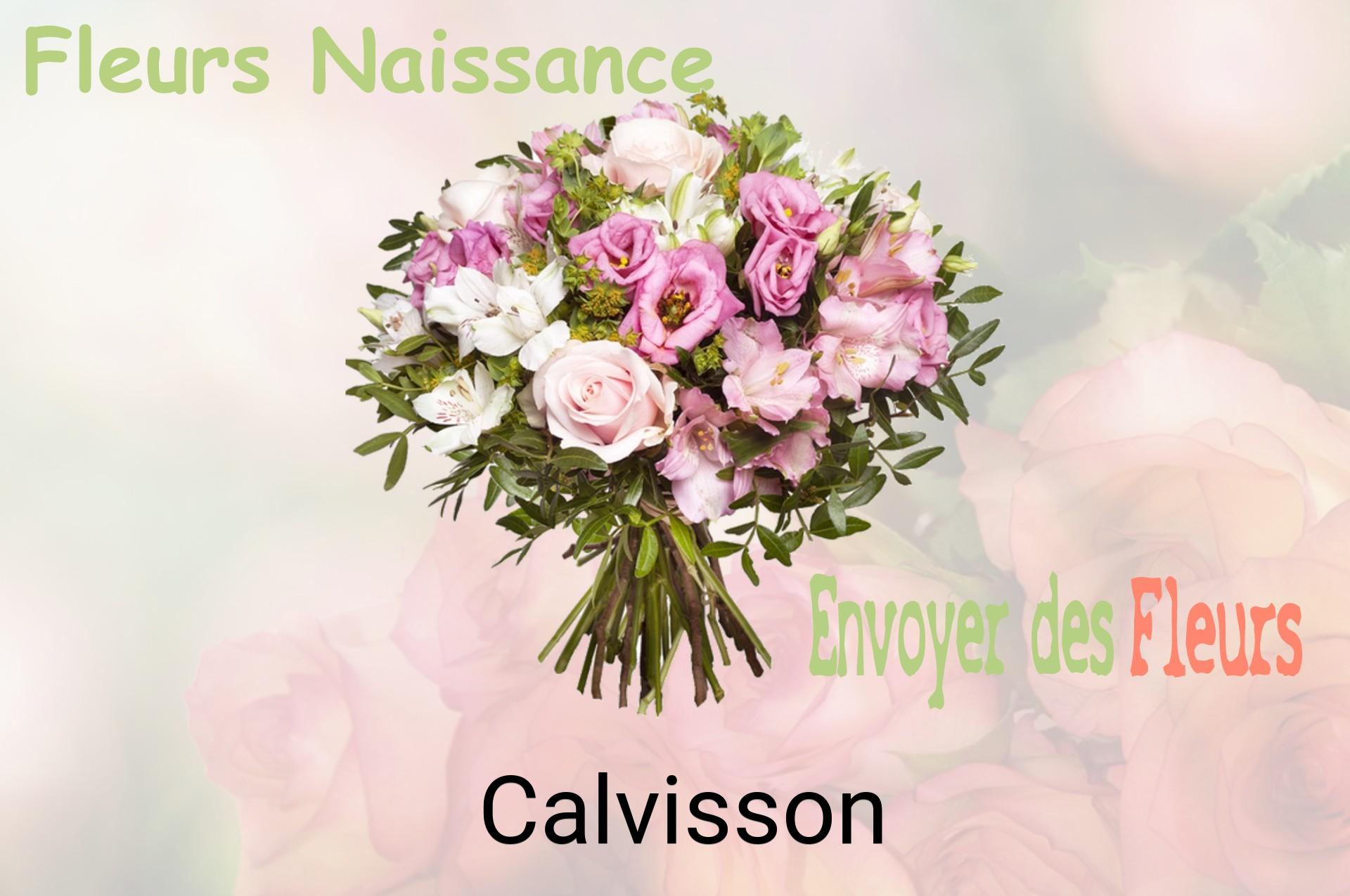 Bouquet de fleurs de naissance livré à Calvisson